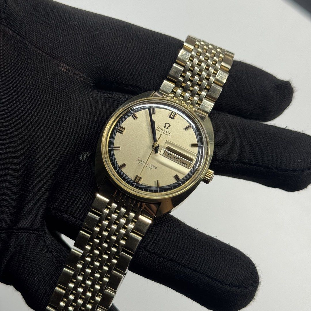 Omega Seamaster " Cosmic " Mens Watch (Category: Luxury Watches) located in Manila. Submitted by vantageph_02 (Listing ID 1430807396, Image 3). Description: 36 x 38 mm case size Automatic movement Day date function Newly serviced Unpolished 6 months warranty ₱64,000 Meetups anywhere in Metro Manila Worldwide Shipping ( LBC / DHL ).