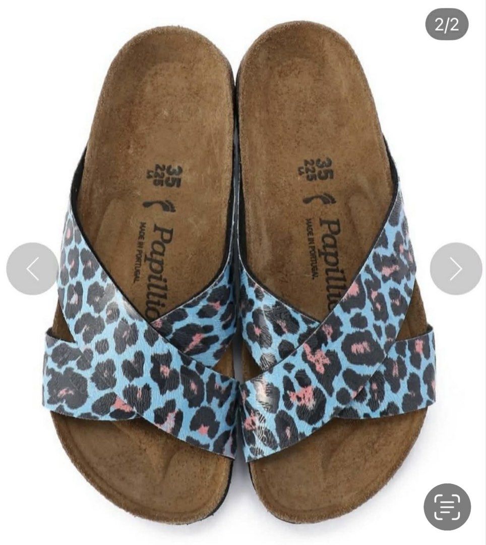 Papillon birkes - animal print (Category: Slippers and slides) located in Manila. Submitted by plusCize (Listing ID 1430819954, Image 2). Description: Rfs : wrong size.