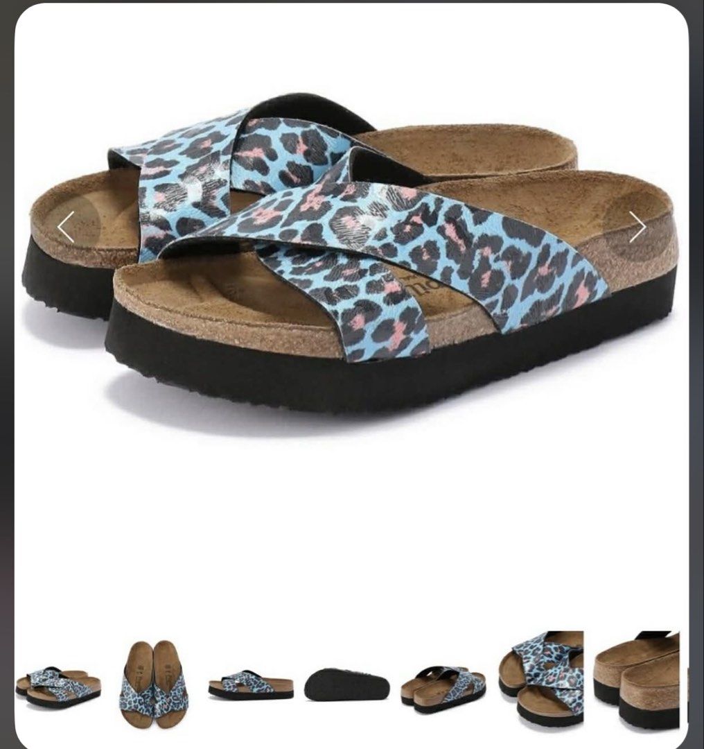 Papillon birkes - animal print (Category: Slippers and slides) located in Manila. Submitted by plusCize (Listing ID 1430819954, Image 1). Description: Rfs : wrong size.