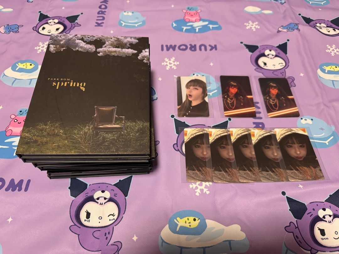 2ne1 : Park Bom Spring Album with Photocards (Category: CDs & DVDs) located in Quezon City. Submitted by mai022 (Listing ID 1430926489, Image 1). Description: Park Bom Album : Spring with photocard (choose 1 only from the photo) 7 available albums.