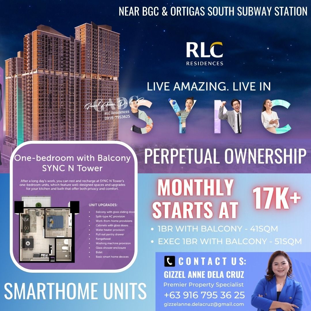 Pet Friendly Affordable Pre-Selling 1BR Condo for sale in C5 Bagong ...