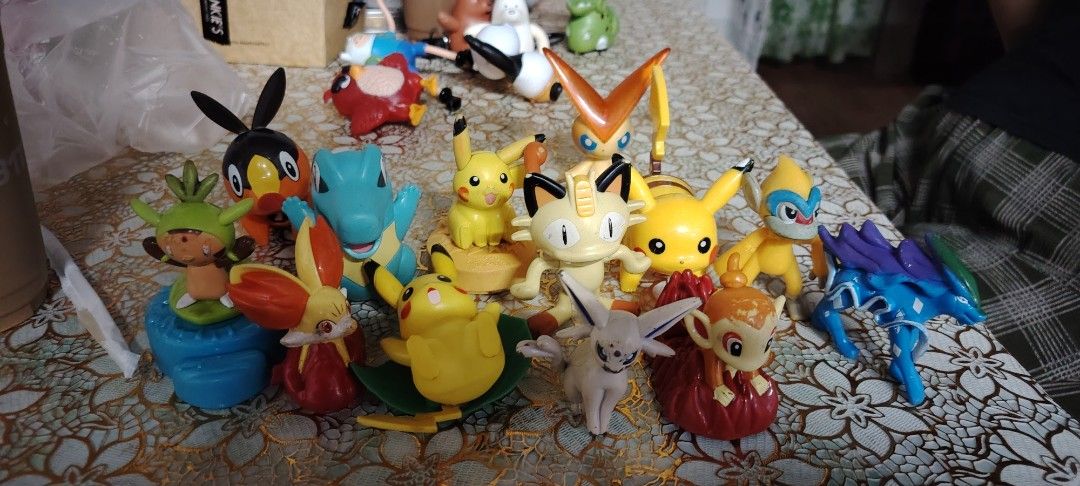 #2 MCDONALDS POKEMON TOYS (Category: Character Goods) located in Manila. Submitted by abiryasamaa (Listing ID 1430977161, Image 2). Description: #2 MCDONALDS POKEMON TOYS ♓ ASTRAL PISCES FINDS ♓ ✨ FEATURED FIND: Mcdonalds Pokemon Toys 🧸 Condition: Preloved / Played Toys 📦 Inclusion: Minimum of 5 or take All 💰 Price: ₱ PM FOR THE PRICE! 📍 Location: Cubao Q.C. 🚚 Shipping: [J&T / Lalamove / Meetup] I Can Post Individual Photo to see Condition ♓