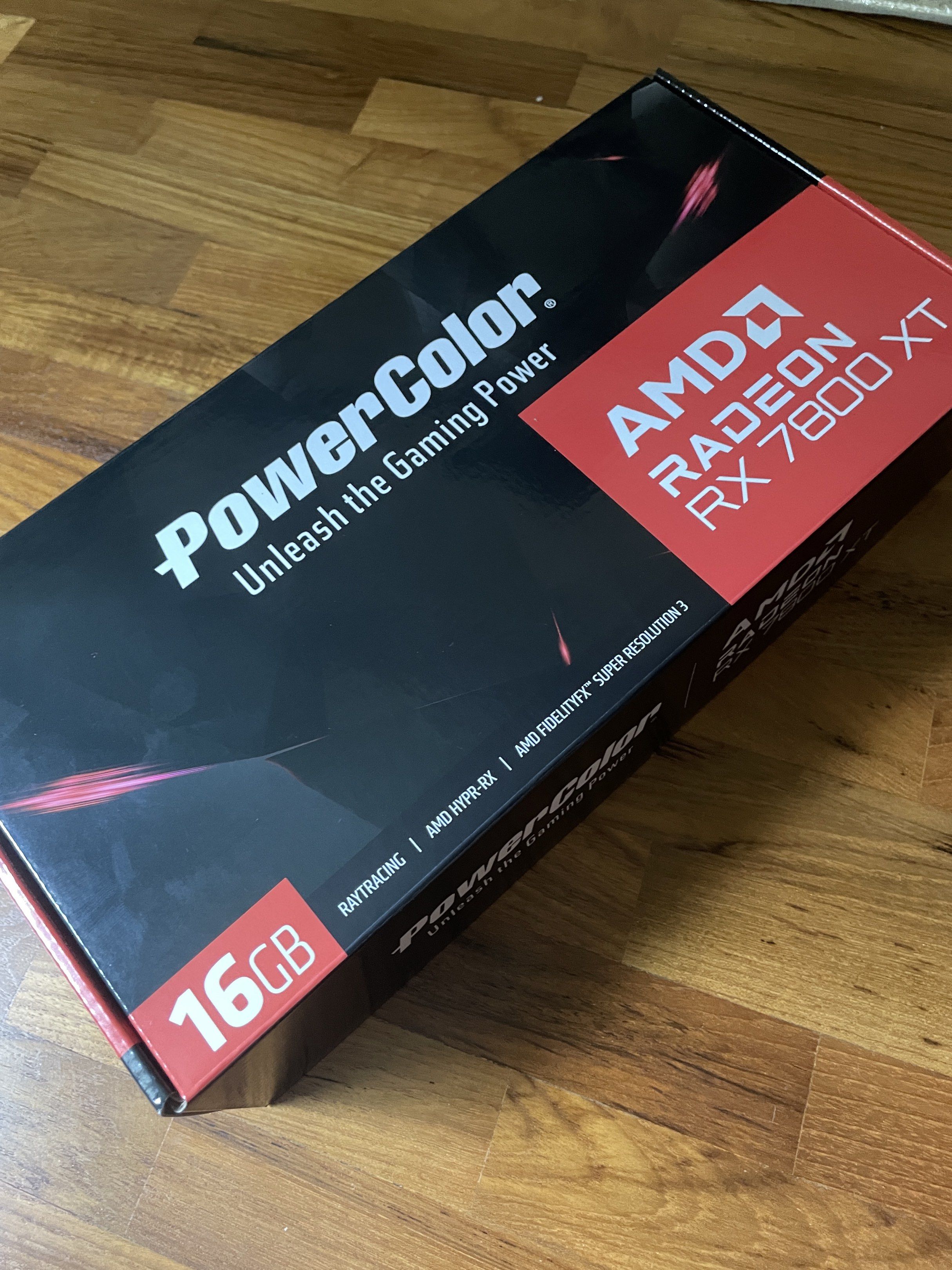 PowerColor AMD Radeon RX 7800 XT 16GB Graphics Card, Computers & Tech ...