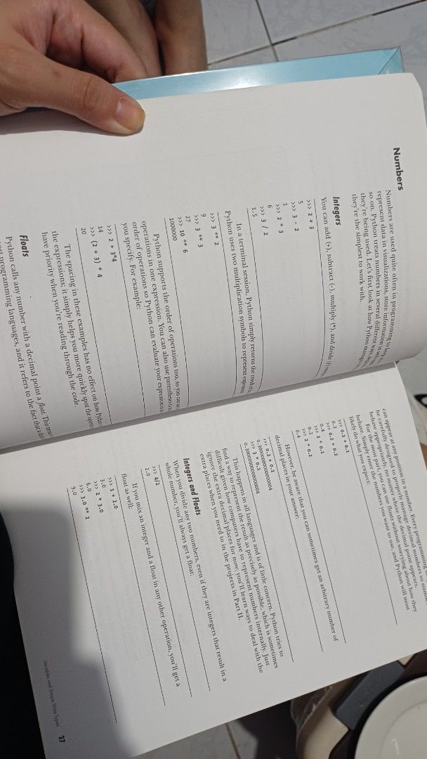 Python Crash Course, 3rd Ed. (Category: Textbooks) located in Quezon City. Submitted by msabigan (Listing ID 1430949482, Image 3). Description: - authentic book in VG condition, NO NOTES, NO DAMAGES - MOD: for delivery only thru J&T; can SDD w/in Metro Manila - MOP: can accept bank transfer from Maya or Gcash.