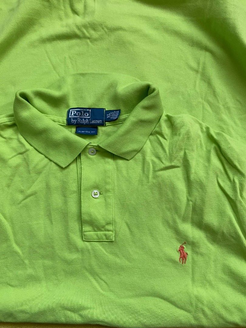 Ralph Lauren Polo Shirt (Category: Tshirts & Polo Shirts ) located in Davao. Submitted by jsthr1ft (Listing ID 1430825106, Image 2). Description: Ralph Lauren Polo Shirt Size XL On Tag Dimes 23x29 back 32 No Issue Like New Condition.