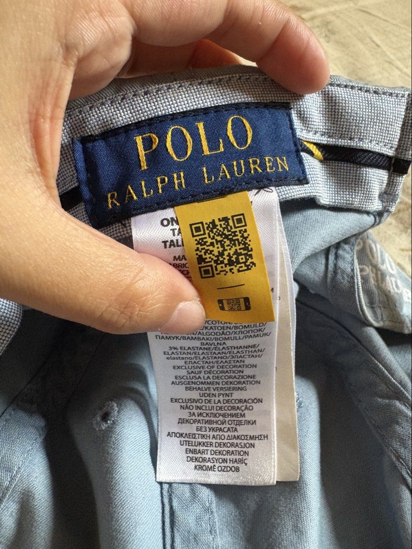 Ralph Lauren Stretch-cotton Twill Ball Cap (Category: Hats & Beanies) located in Valenzuela. Submitted by lovely.loot (Listing ID 1425150878, Image 3). Description: authenticated QR.
