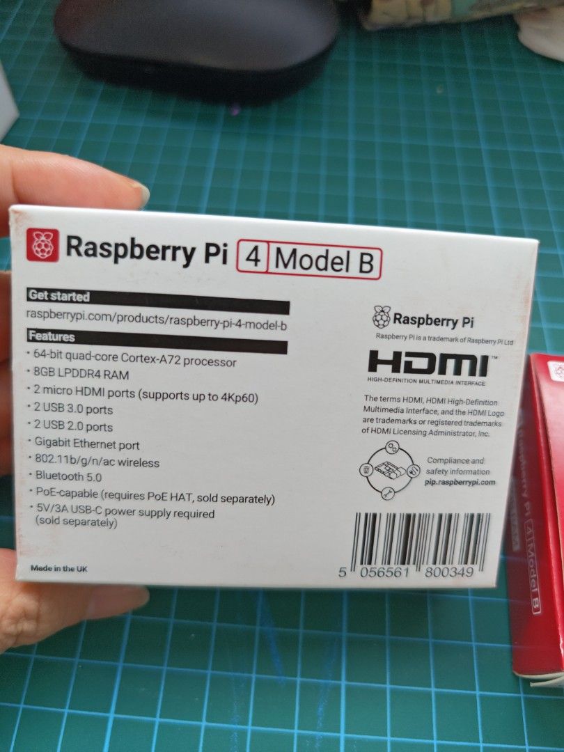 Raspberry Pi 4 Model B 8GB RAM421518139437895683