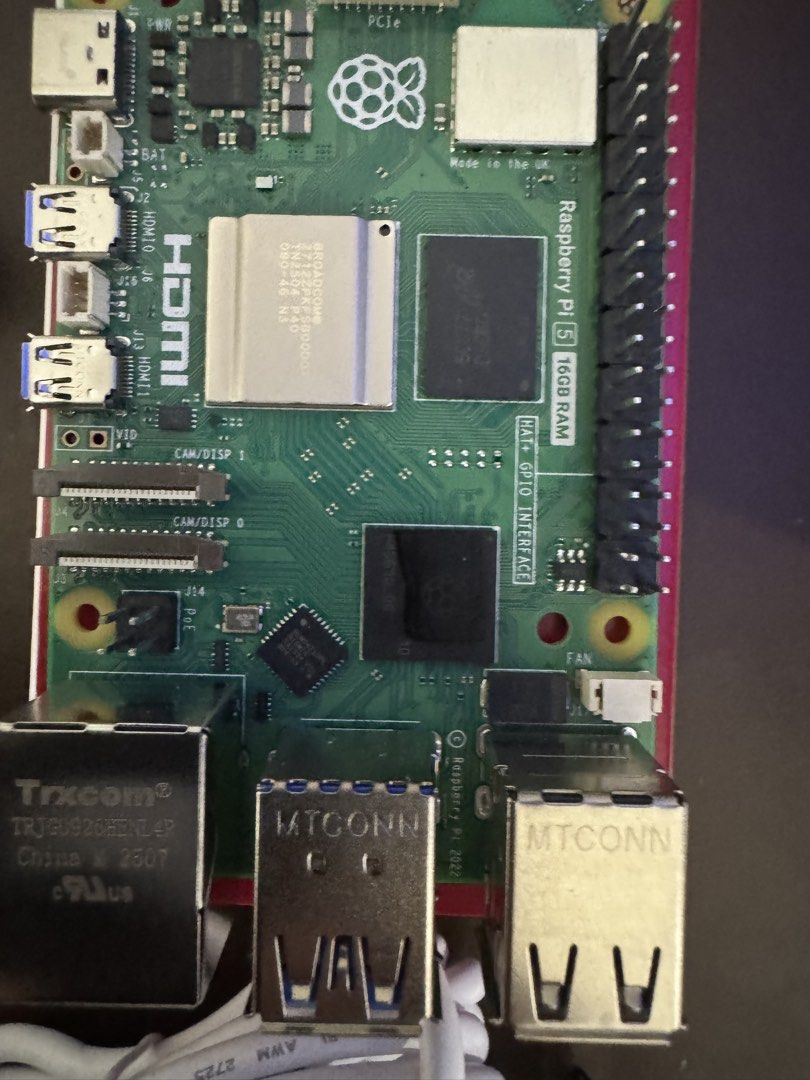 Raspberry Pi 5 16GB RAM with Accessories, Computers & Tech, Parts ...