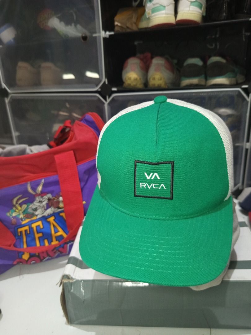 RVCA net cap (Category: Caps & Hats) located in Mamburao. Submitted by indiecated_thrift_n_shop.2024 (Listing ID 1430849698, Image 2). Description: RVCA net cap no issue.