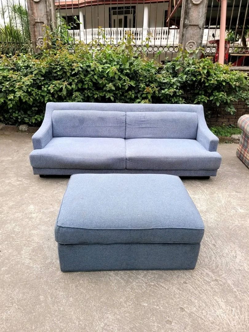 Sofa (Category: Sofas) located in Sablan. Submitted by gongonshelley12 (Listing ID 1430949734, Image 3). Description: PRICE SALE 9500 JAPAN ITEMS LOW SOFA GOOD FOR 3 SEATER WITH STOOL AND STORAGE...