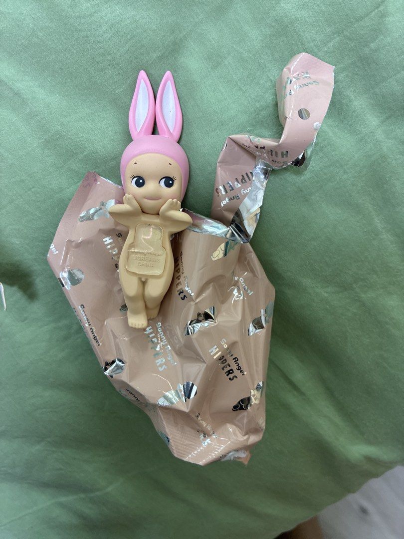 Sonny Angel Bunny Hipper (Category: Designer & Blind Box Toys) located in Singapore. Submitted by blandhamster (Listing ID 1430886554, Image 3). Description: Brand new Sonny Angel Hippers figurine. This is the Rabbit design. The box has been opened to reveal the figure. Comes with original packaging, sticker is intact and new. Perfect for collectors or as a cute gift!.