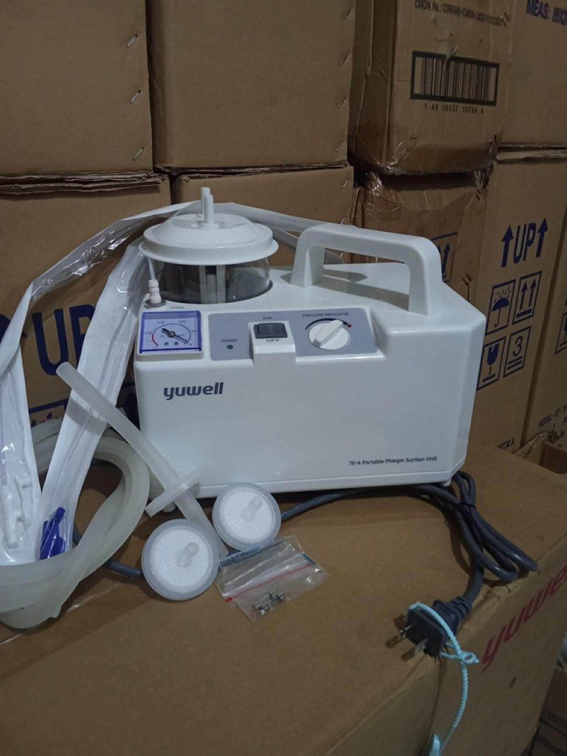 Suction machine (Category: Medical Supplies & Tools) located in Quezon City. Submitted by jayjsmedicalsuppliestrading (Listing ID 1430810169, Image 2). Description: .