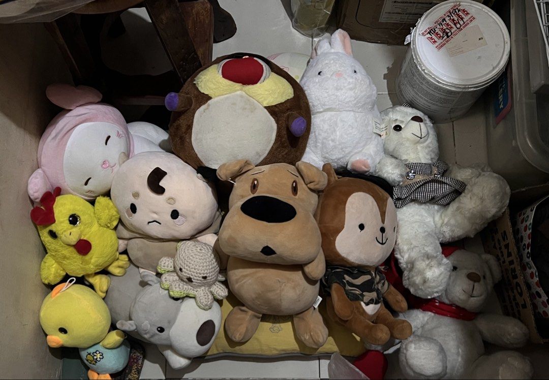 TAKE ALL FOR 500 | Assorted Plush/Stuffed Toys m (Category: Plushies & Soft Toys) located in Mandaluyong City. Submitted by chocnutt (Listing ID 1430886267, Image 1). Description: .