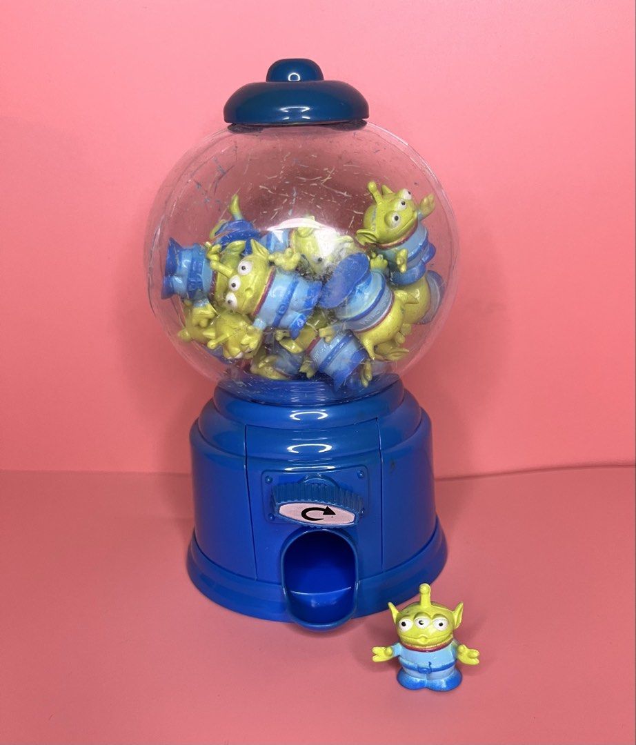 Toy Story Vending Machine (Category: Kids Toys) located in Caloocan City. Submitted by snapshop_ph (Listing ID 1430844050, Image 1). Description: Vending machine with mini toys inside Dolls with disney markings .