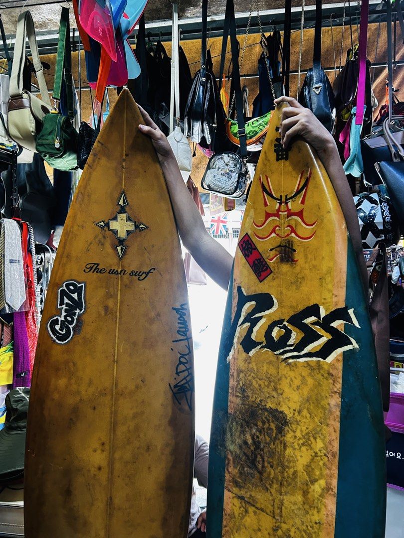 Vintage Surfboards (Category: Water Sports) located in Manila. Submitted by starbalesukandjapansurplus (Listing ID 1430810628, Image 2). Description: As is (2pcs).