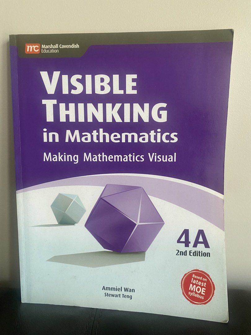 Visible Thinking in Mathematics 4A 2nd Edition (Category: Textbooks) located in Quezon City. Submitted by eljivie (Listing ID 1430819290, Image 1). Description: .