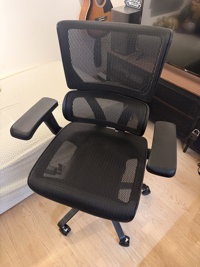 Vision Chair Vision Ergonomic Office Chair - Black, Furniture & Home Living ...