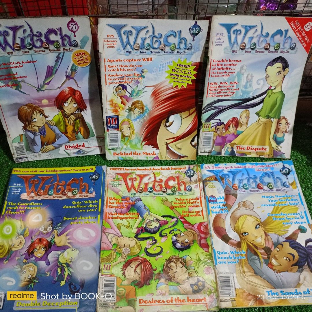 W.I.T.C.H. Magazine Collection Bundle (Category: Magazines) located in Polangui. Submitted by jumyrace2 (Listing ID 1430829494, Image 2). Description: FREE SHIPPING ✅.