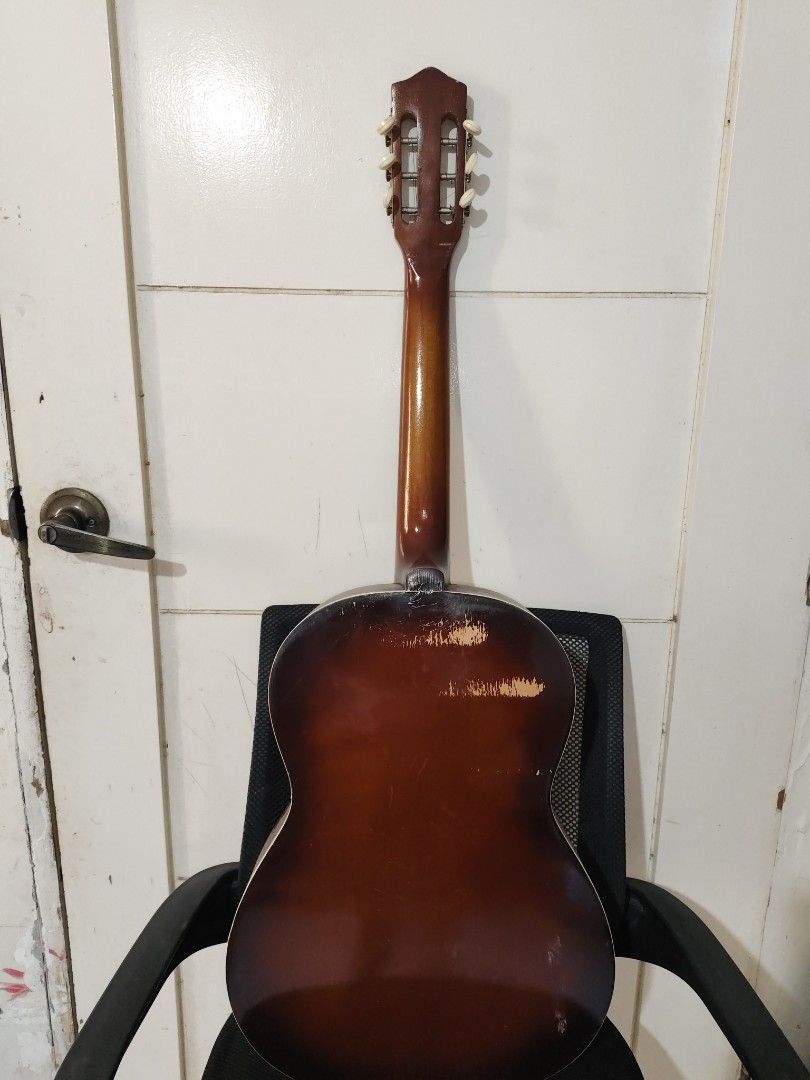 Zen-On Guitar (Category: Musical Instruments) located in Bulacan. Submitted by babz30261 (Listing ID 1430903687, Image 3). Description: ZEN ON CLASSICAL GUITAR JAPAN QUALITY CONDITIO PLAYABLE CONDITION 1500 ONLY WE DELIVER NATIONWIDE THANK YOU ♥️.