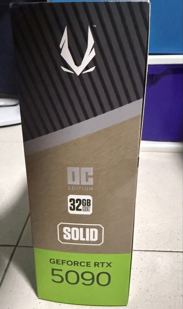 ZOTAC GAMING GeForce RTX 5090 OC Edition EMPTY BOX454508390793226242