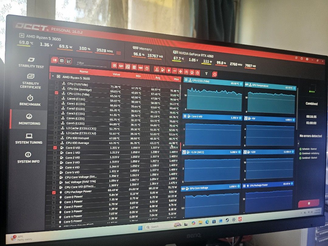 Gaming PC - RTX 4060, Ryzen 5 3600421519569254492163