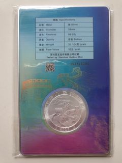 Chinese dragon silver coin For Sale | Buy 500+ Chinese dragon