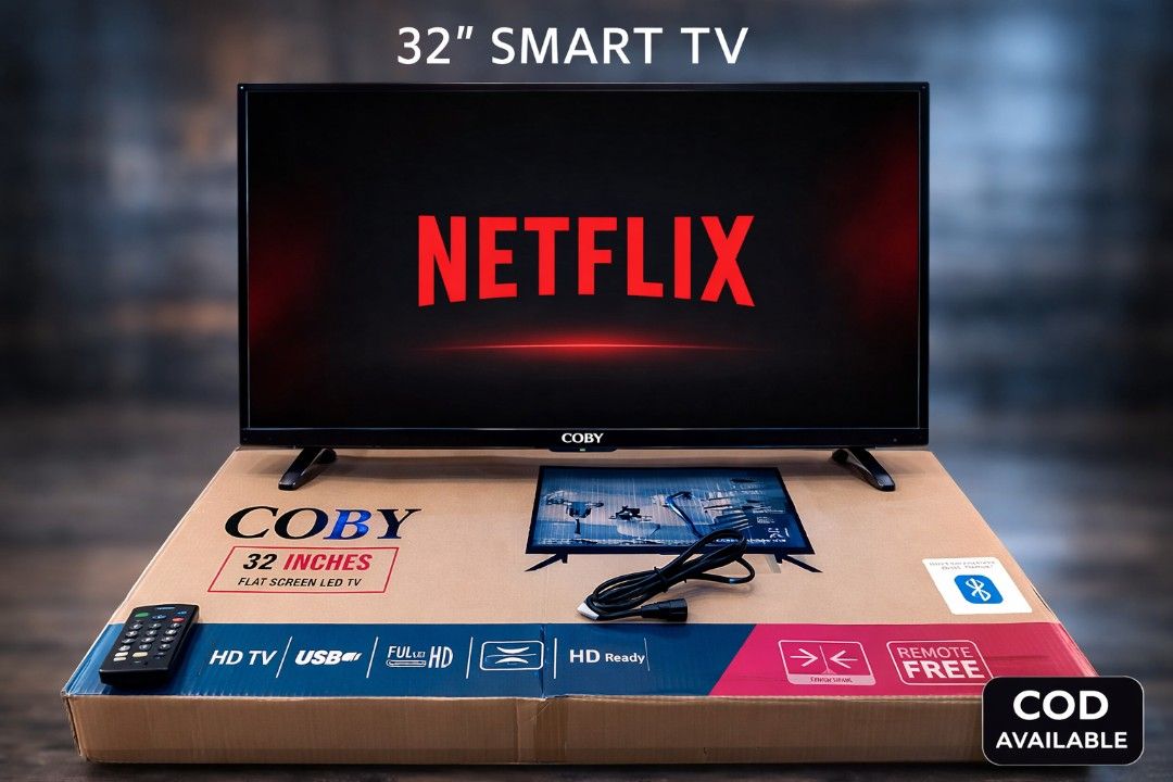 “32” Smart TV Android | Netflix YouTube | Brand New | COD” (Category: TV) located in Manila. Submitted by everyjuantv (Listing ID 1431073957, Image 1). Description: ‼️ MURA PERO QUALITY SMART TV ANG HANAP MO? ‼️ 💯 LEGIT & TRUSTED SELLER 💯 BRAND NEW (LATEST VERSION) 💯 SULIT SA PRESYO 📺 STARTING PRICE: ₱2,500 ONLY (for selected smaller units 17”–19”) 👉 Available sizes: 17” to 75” 👉 Maraming options depende sa budget mo 👍 🔥 AVAILABLE BRANDS: