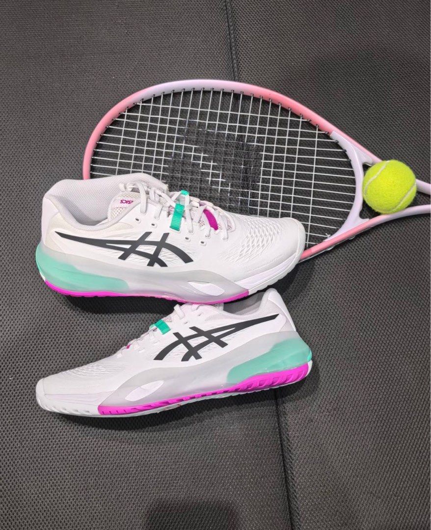 Asics Resolution X White Aurora Green/ White Morganite (Category: Sneakers) located in Manila. Submitted by solefindsphilippines (Listing ID 1431114321, Image 3). Description: Asics Resolution X White Aurora Green/ White Morganite Available Sizes: 5/ 5.5/ 6/ 6.5/ 7/ 7.5/ 8/ 8.5/ 9/ 9.5/ 10 Women’s 7/ 7.5/ 8/ 8.5/ 9/ 9.5/ 10/ 10.5/ 11/ 11.5/ 12/ 12.5/ 13 Men’s Price: 8,399 to 9,999 only Brand new All of our items are 100% Authentic/Legit/ Original