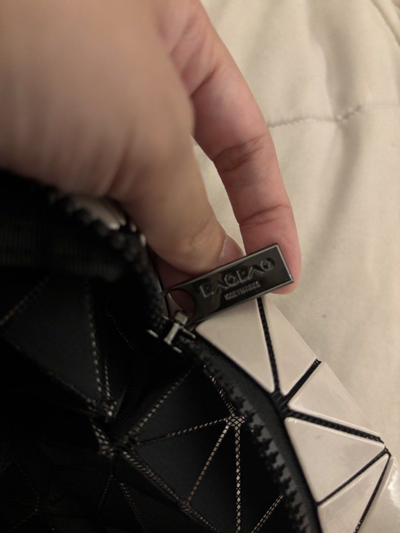 Bao Bao Issey Miyake Baguette Medium (Category: Luxury Bags & Wallets) located in Manila. Submitted by sabsab8 (Listing ID 1431013492, Image 3). Description: Preloved. 100% original. Also recently bought from Carousell, but i dont get to use much. Has light signs of usage as can be seen in pics. Dimensions also in pics. No more inclusions. Mop: gcash Del: pickup c/o buyer Loc: mandaluyong.