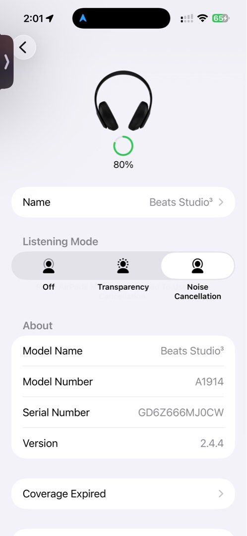 Beats Studio 3 (Category: Earphones) located in Paranaque City. Submitted by hannah.agupit (Listing ID 1431034657, Image 2). Description: Unit and cable for charging only What you see is what you get Ready to use.