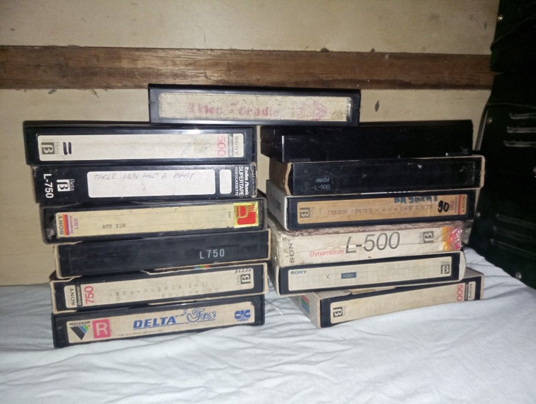 Betamax Tapes 37 pcs AS IS (Category: Other Audio Equipment) located in Caloocan City. Submitted by jamswabe (Listing ID 1431143270, Image 3). Description: For Sale Betamax Tapes 37 Pcs as is ! 350. pick up only North Caloocan .