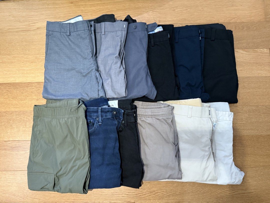 BUNDLE ! ASSORTED BRANDED MEN’S CLOTHES (take all 37 pcs) (Category: Tshirts & Polo Shirts ) located in Muntinlupa City. Submitted by ias__ (Listing ID 1431140021, Image 2). Description: ASSORTED BRANDED MEN’S CLOTHES *Polo shirts, Long sleeve polos, pants, jeans, tshirts, jacket etc. *Includes 6 shirts brand new with tag (see pics) Good for work Mixed sizes but best fits XS-Small (28-30) Included Brands: Zara, Massimo Dutti, H&M, Mango, Uniqlo, 
