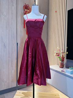 chinese dress ladies OYSHO. Short red dress T.xs  Hibuy market