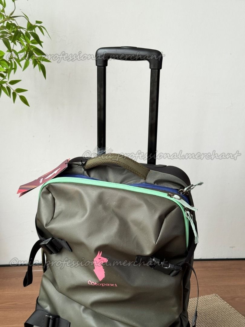 Cotopaxi Allpa Roller Bag 38L - Lightweight, Waterproof, Multifunctional Outdoor Travel Suitcase/Trolley Case (Alpaca Style) (Category: Luggage) located in Singapore. Submitted by pickplanet_sneaker_shirt (Listing ID 1431101245, Image 3). Description: Express delivery takes about 10-12 days to sg, Sorry for the urgent order. Products are continuously updated,Welcome to consult..