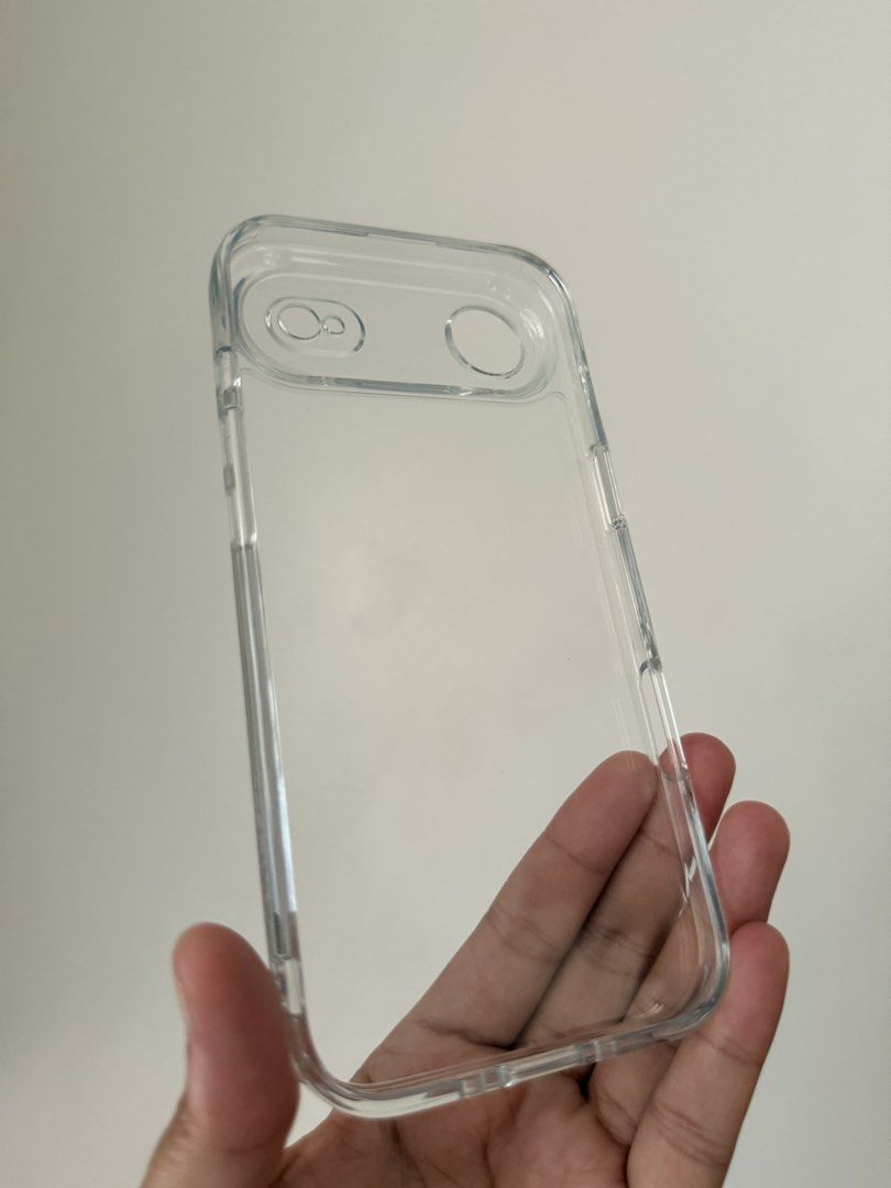 Cygnett Clear Case for iPhone Air (Category: Cases & Sleeves) located in Mandaluyong City. Submitted by kat.declutters (Listing ID 1431083510, Image 2). Description: Cygnett Clear Case for iPhone Air Great condition! Only lightly used Case only, but will include 1 free screen protector Rfs: decluttering.