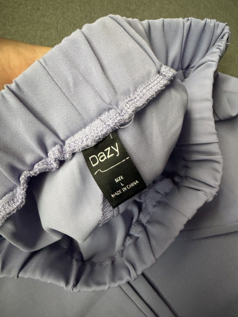 Dazy purple Wide Leg Pants - Size L (Category: Other Bottoms) located in Taguig. Submitted by ellaaa97 (Listing ID 1431006116, Image 2). Description: Flowy Best fits medium.