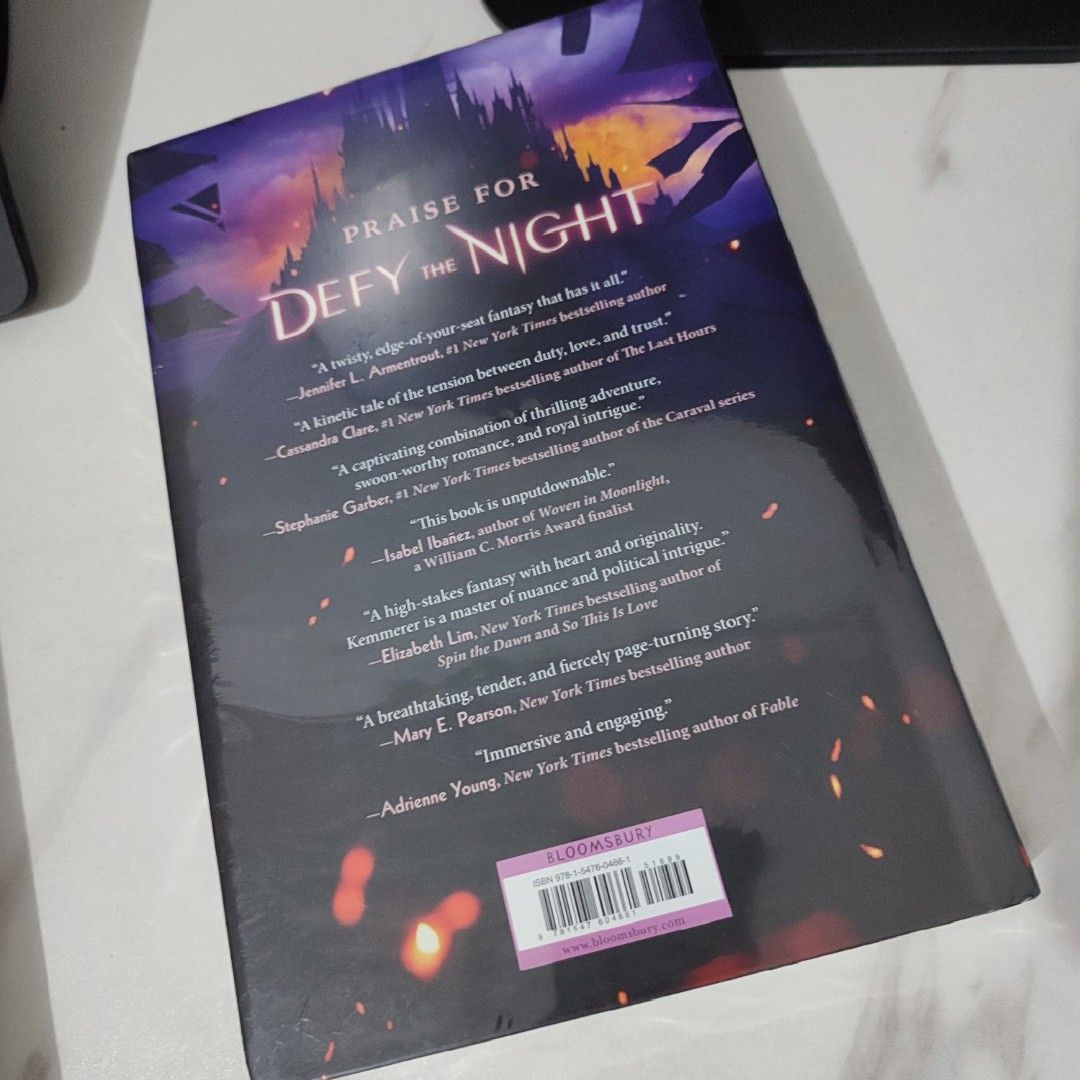 Defy the Night by Brigid Kemmerer (Category: Storybooks) located in Pasig City. Submitted by Halinkaaaa (Listing ID 1431091647, Image 2). Description: .