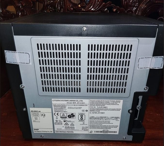 DNP DS-RX1HS Photo Printer (For Photobooth) (Category: Printers, Scanners & Copiers) located in Manila. Submitted by geraldinec73946 (Listing ID 1431155755, Image 3). Description: Selling PRINTER DNP DS- RX1HS(used only once). One roll allows you to make 700 prints in 4×6″ format. In addition, the set contains two coloring foils. It comes with 1 Roll (used) remaining of 660 prints. Rfs: Another business .