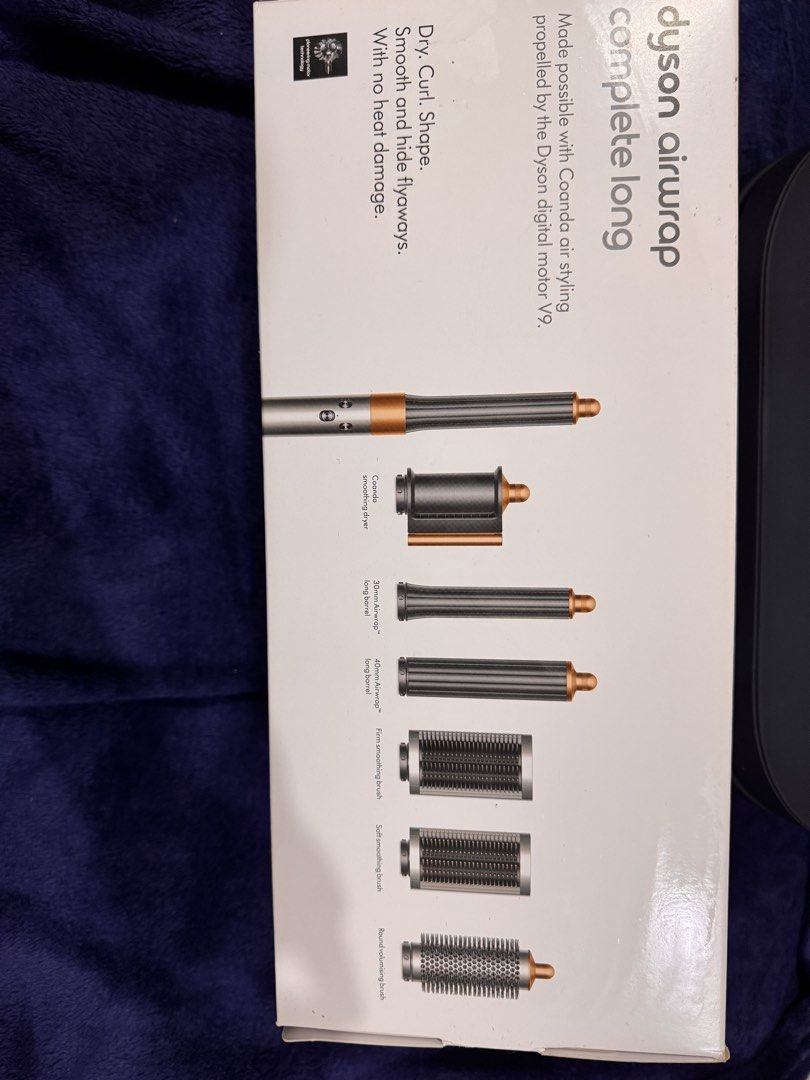 Dyson Airwrap Complete Long (Category: Hair) located in Manila. Submitted by atsamichi (Listing ID 1431059541, Image 2). Description: Selling Dyson Airwrap Long Meet ups in BGC/GH only or payment first before shipping Complete inclusions I WILL NOT REPLY TO LOWBALLERS.