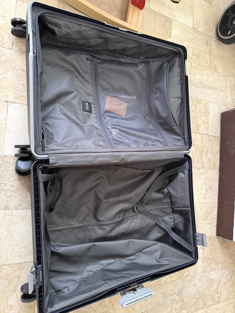 Echolac Fusion 8-Wheel Luggage Large (Category: Luggage) located in Paranaque City. Submitted by nethatienza14 (Listing ID 1431010482, Image 3). Description: Echolac Fusion 8-Wheel Luggage With 5 year warranty, bought last Sept 2024 Large Size Clam Type Used only once in Japan With minor scratches RFS: Decluttering SF c/o buyer.