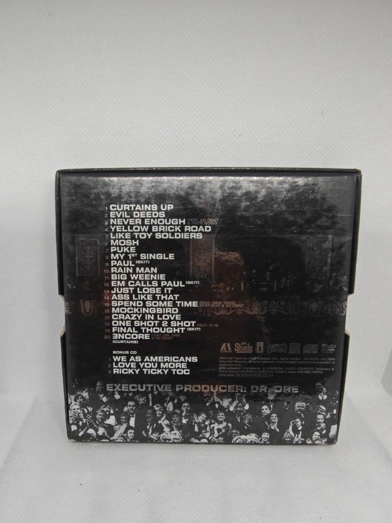 EMINEM- ENCORE (JAPAN BOXSET) (Category: CDs & DVDs) located in Manila. Submitted by musiccdshopnew (Listing ID 1431127083, Image 2). Description: .