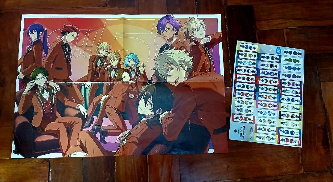 Ensemble Stars! 5th Anniversary Poster (160 each) (Category: J-Wave Merchandise) located in Pila. Submitted by Yela.ph_1 (Listing ID 1431163254, Image 3). Description: .