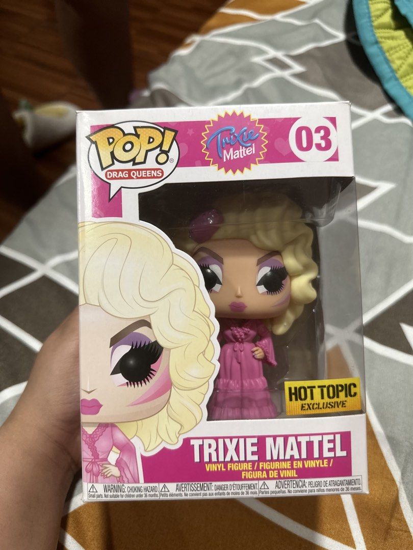 Funko Pop! Drag Queens Katya & Trixie Mattel (Category: Designer & Blind Box Toys) located in Mandaluyong City. Submitted by glnpbl (Listing ID 1431063316, Image 2). Description: Trixie Mattel & Katya Funko Pop – Mint Condition (MIB) • Condition: Mint in Box • Box Condition: 10/10 Individual Prices: • Trixie Mattel – ₱8,000 • Katya – ₱5,000 Bundle Price (Buy Both): ₱12,000 ✅.