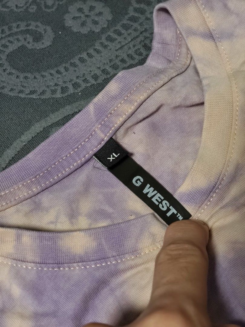 G West Tie Dye T-shirt (Category: Tshirts & Polo Shirts ) located in Manila. Submitted by bmsthrift (Listing ID 1431041738, Image 3). Description: Size XL Pickup around Malate area Delivery via Lalamove (shouldered by the buyer).