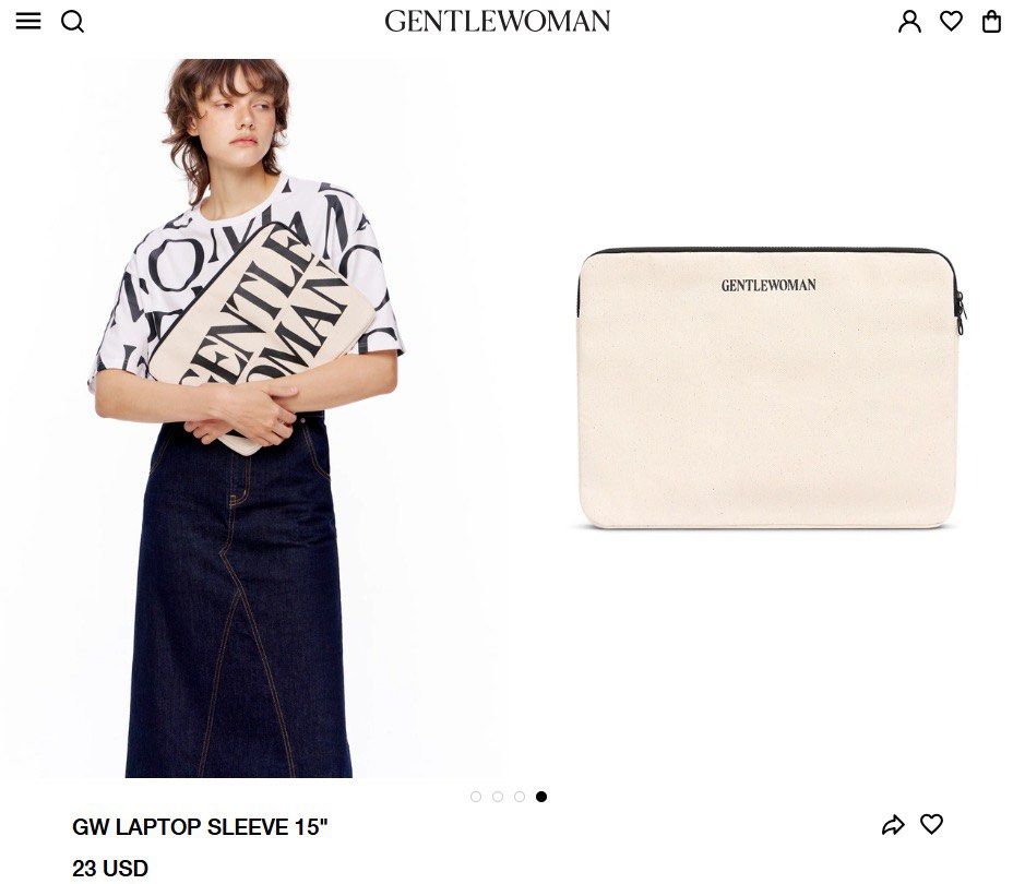 Gentlewoman 15" Laptop Sleeve