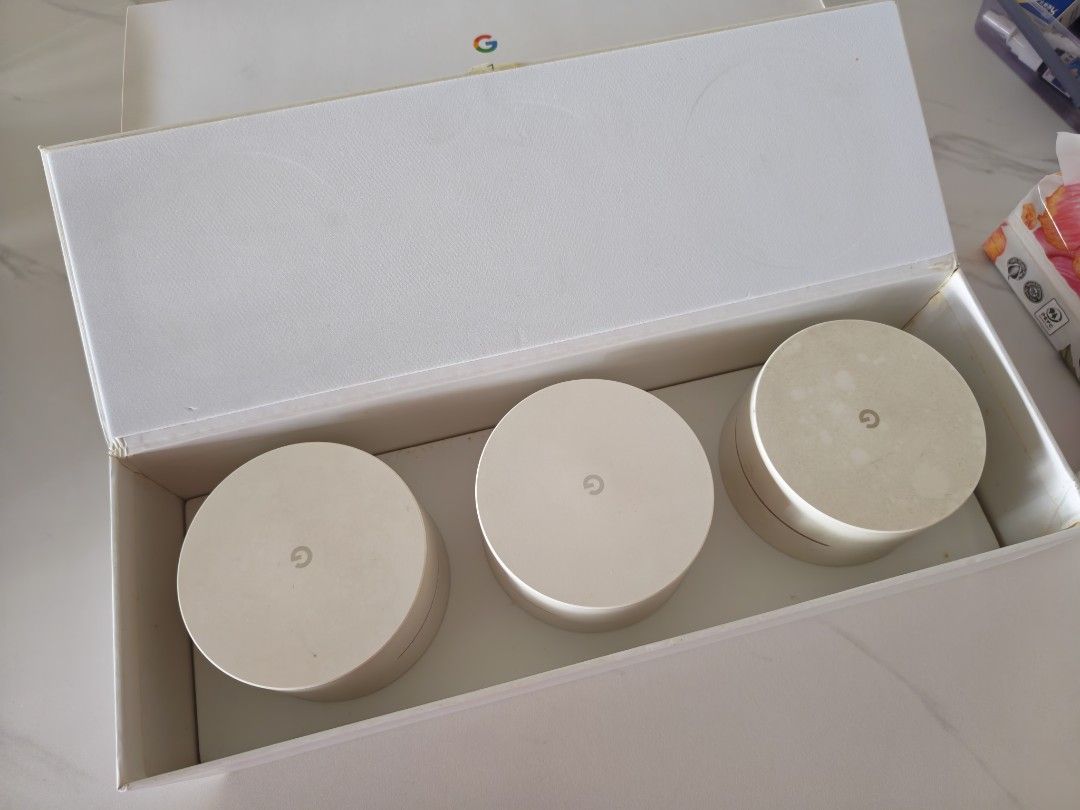 Google Wifi - 3 Pack AC1200 Routers, Computers & Tech, Parts ...