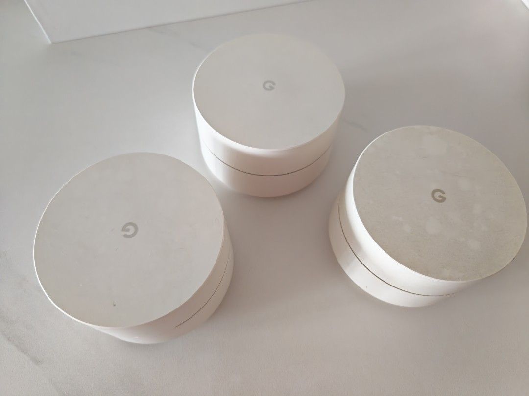 Google Wifi - 3 Pack AC1200 Routers, Computers & Tech, Parts ...