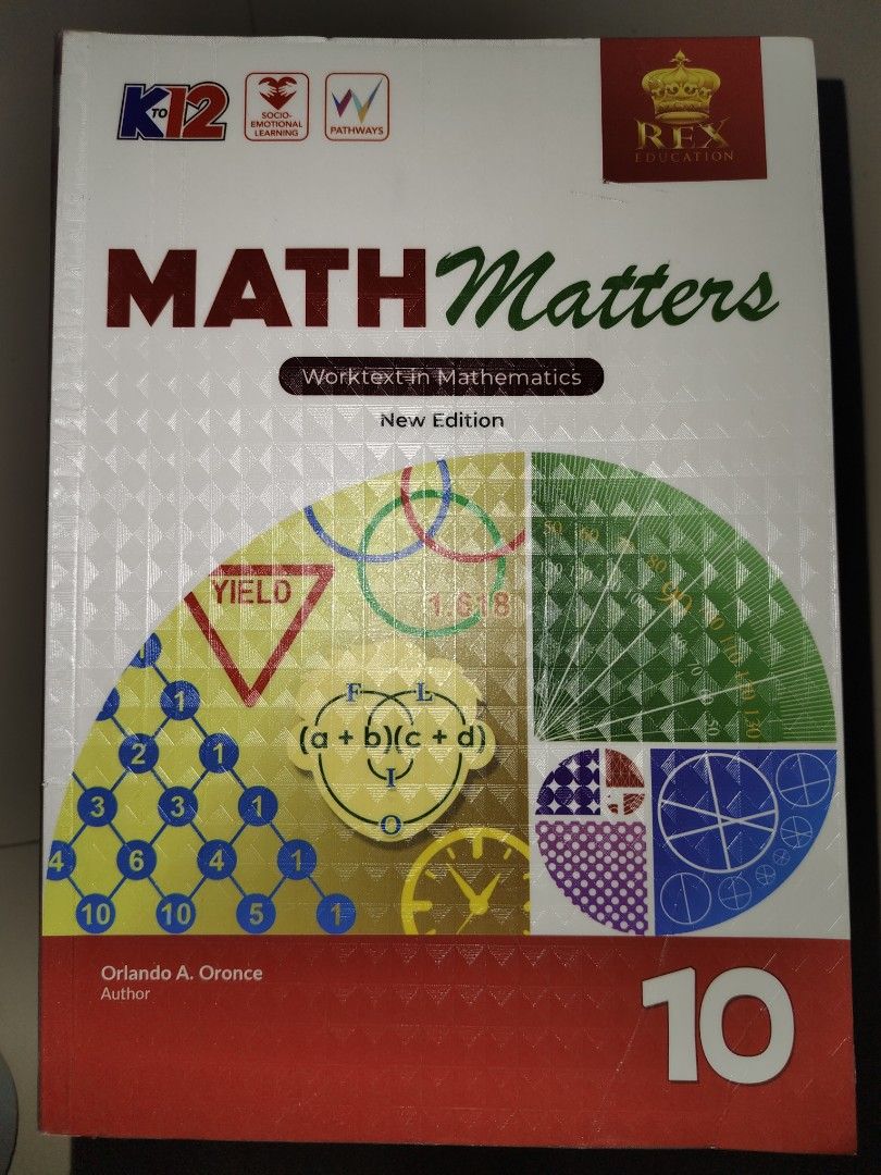 Grade 10 K-12 Textbooks (Category: Textbooks) located in Cavite. Submitted by treasuretrovebyputri (Listing ID 1431110860, Image 3). Description: Used in OLHRS Set of Grade 10 textbooks. Includes Math Matters, MAPEH Expedition, SIGLO, Falling in Love with God, IE for EC World Literature, Integrated Learning and Living, Skill Builders for Efficient Reading, and Pinagyamang Pluma. All books are for the K-12 curriculum..