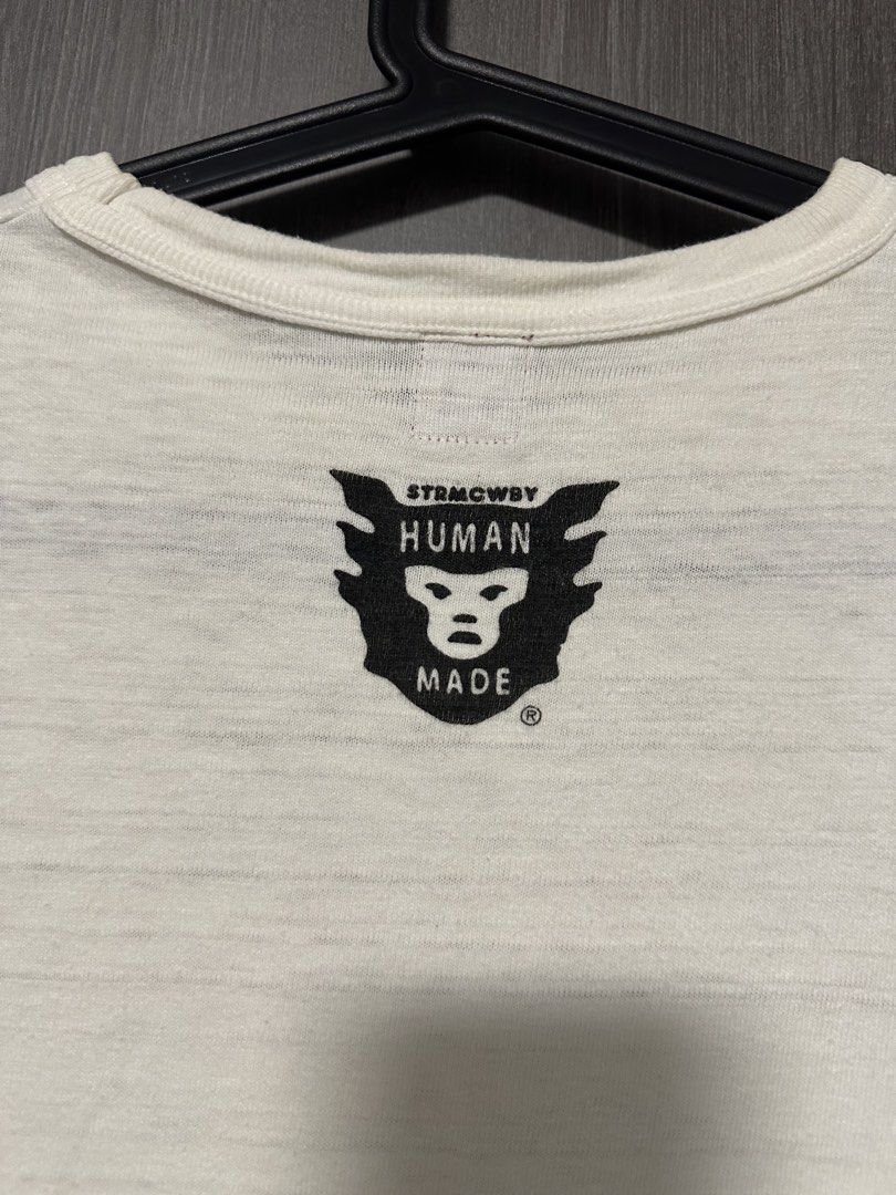 由 paulchang0531 (刊登 ID 1431175790，圖片 2) 提交，位於 台中市 (Taichung) 的 Human made dry all size L (類別：T恤、Polo衫)，說明：舊版 尺寸比較大一點 天竺棉。