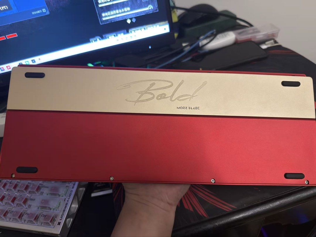 Ink Blade TKL87 mechanical keyboard with TTC Magnetic King switches ...